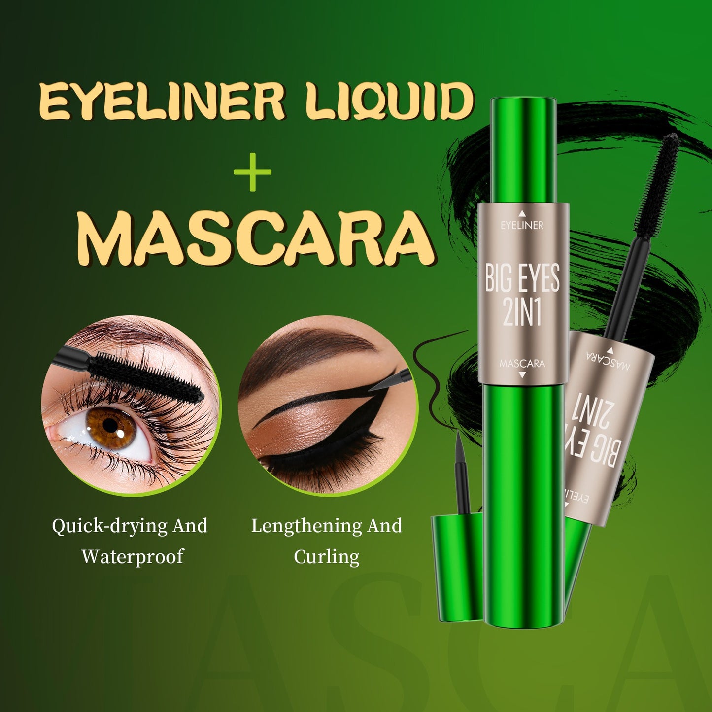 2-in-1 Long & Thick Double-Ended Mascara Photo 1