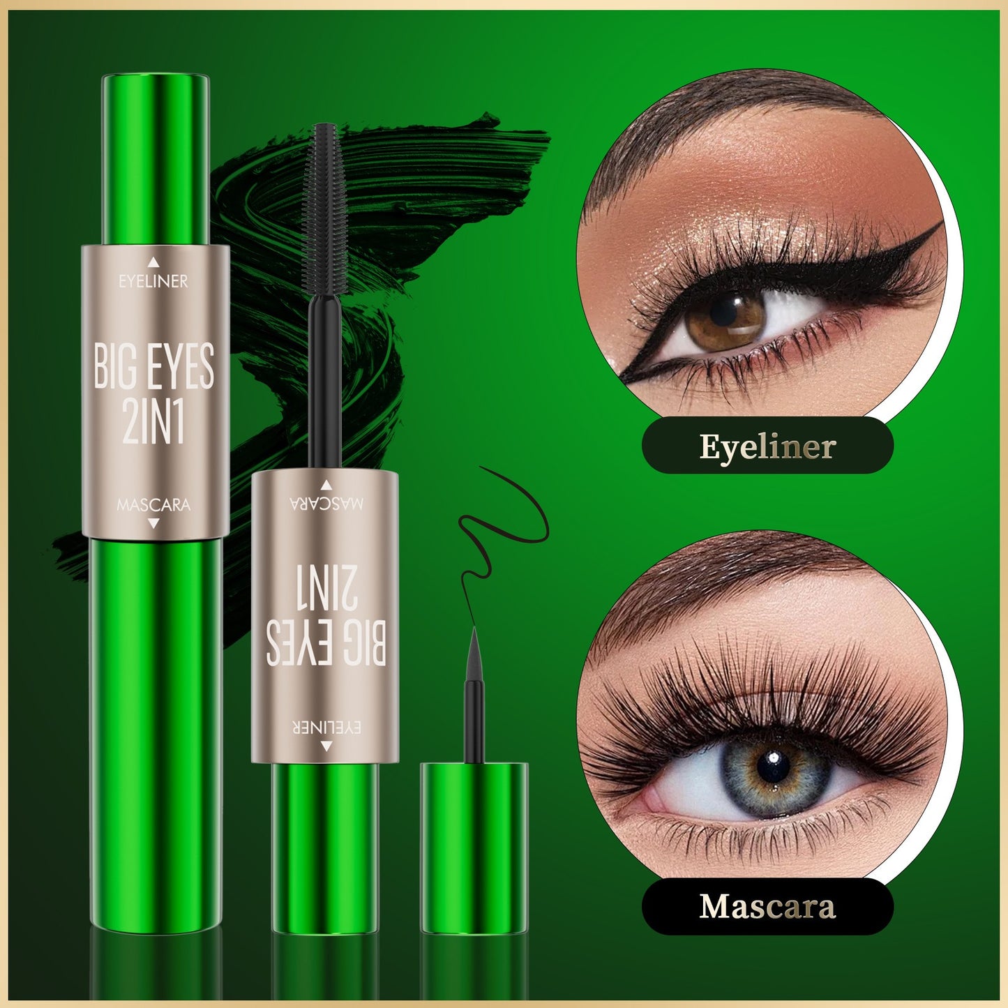 2-in-1 Long & Thick Double-Ended Mascara Photo 2