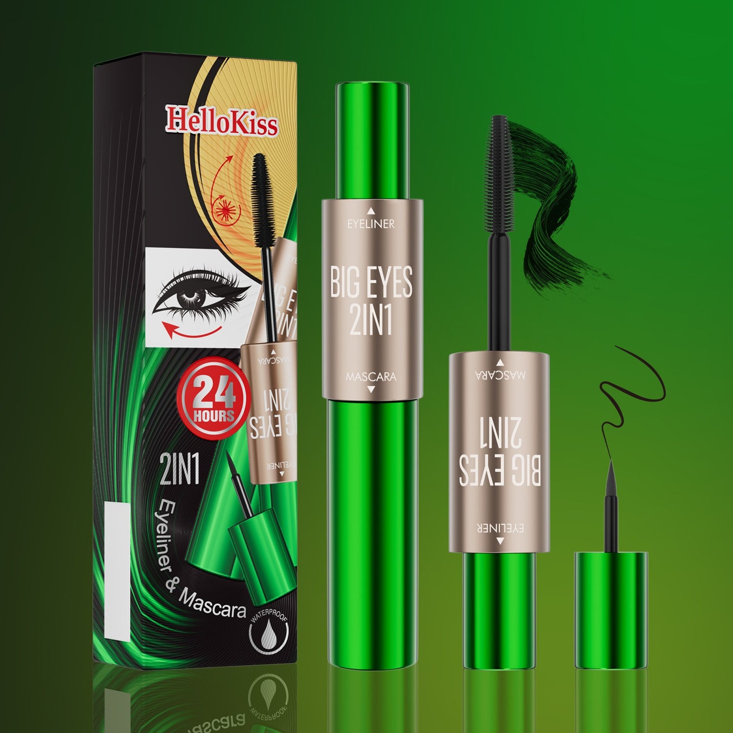 2-in-1 Long & Thick Double-Ended Mascara Photo 3