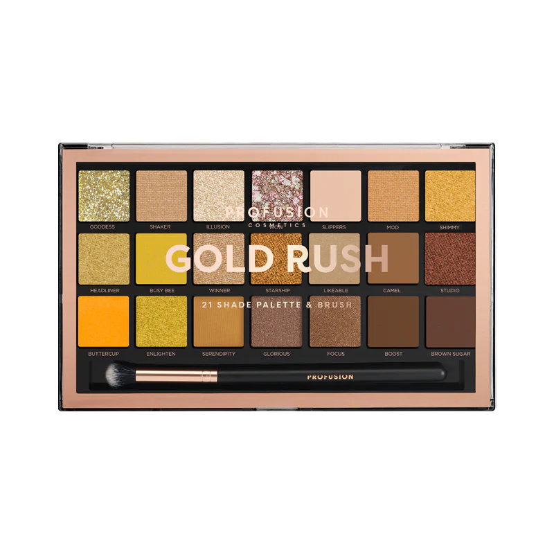  21-Shade Gold Rush Palette 