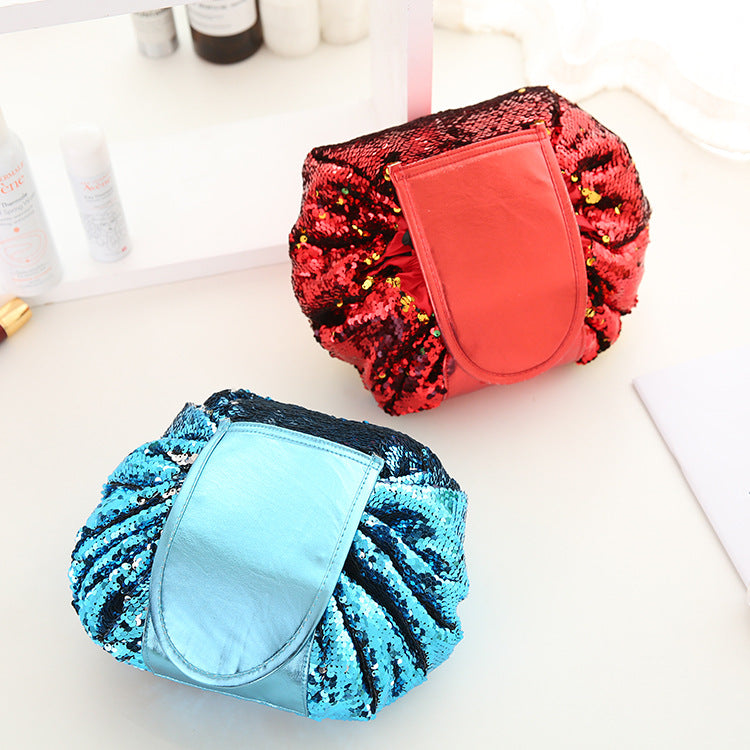 Sequins Design Cosmetic Bag