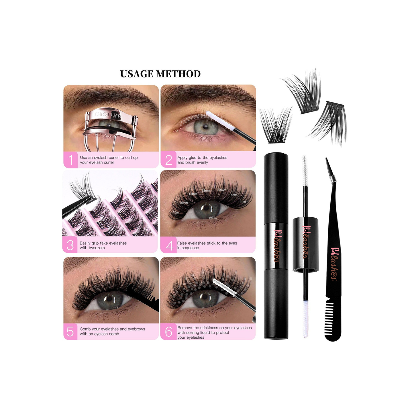 Peak DIY Segmented Eyelash Extension Kit