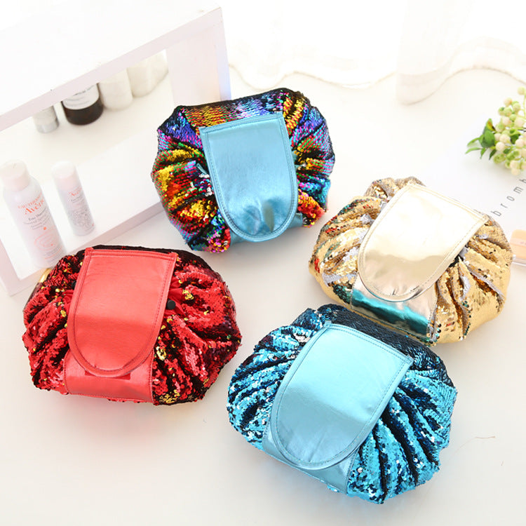 Sequins Design Cosmetic Bag