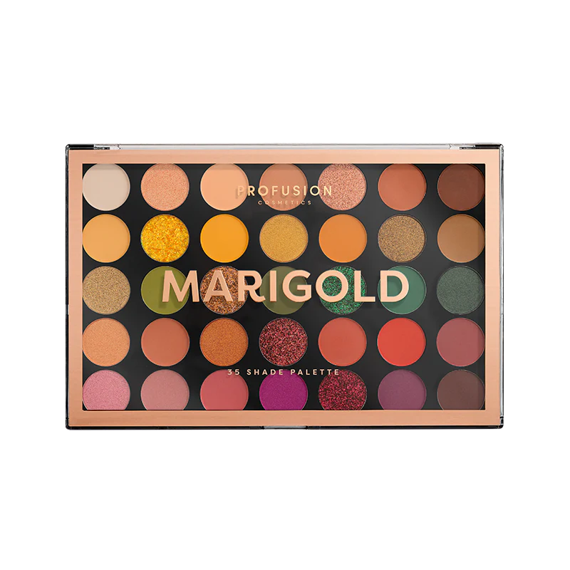  35-Shade Multi-Finish Marigold Palette