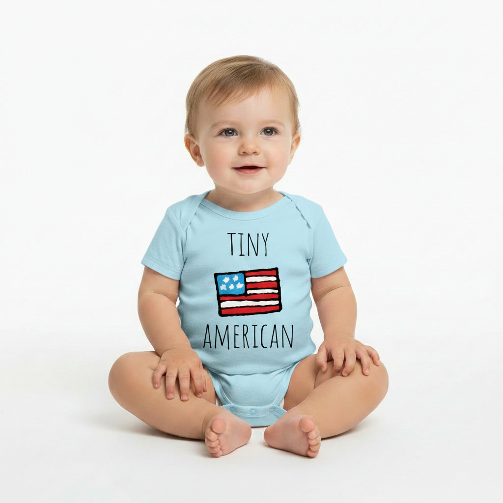 July 4th Patriotic Infant Bodysuit