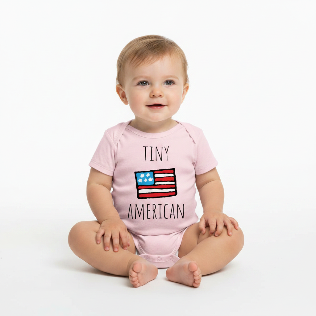 July 4th Patriotic Infant Bodysuit