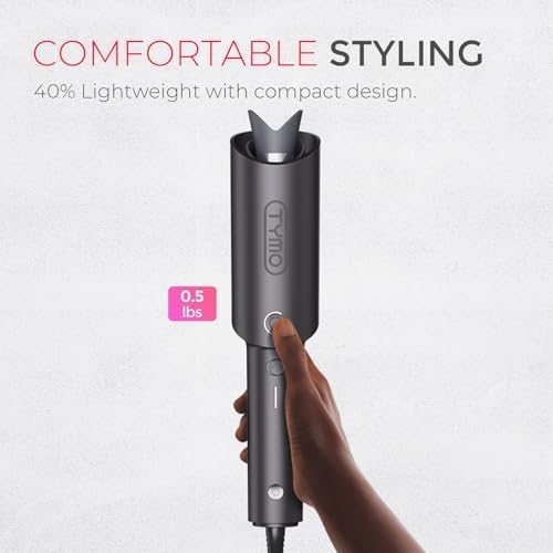 TYMO Automatic Rotating Curling Iron, TYMO CURLPRO Beach Waves Hair Curler