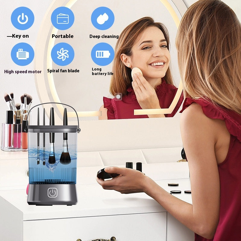 Ultrasonic Deep Cleaning Makeup Brush Cleaner