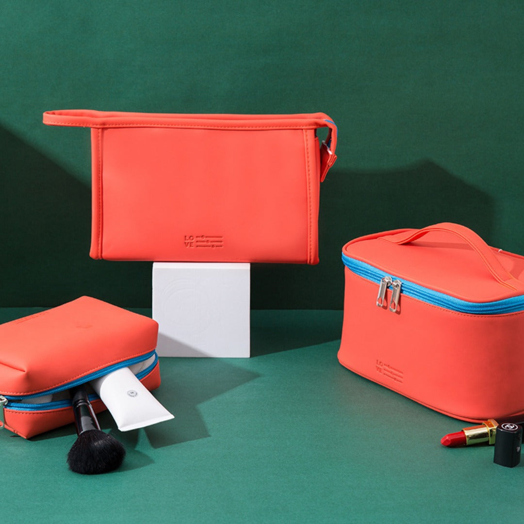 3-Piece Makeup Bag Set