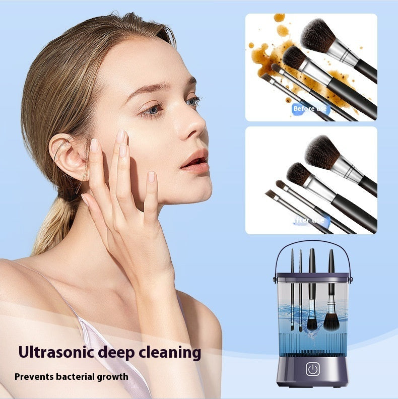 Ultrasonic Deep Cleaning Makeup Brush Cleaner