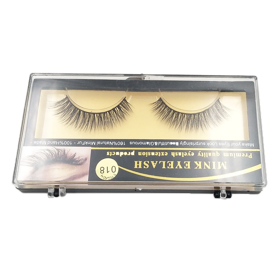 One Pair 3D Mink Lashes 3D Mink