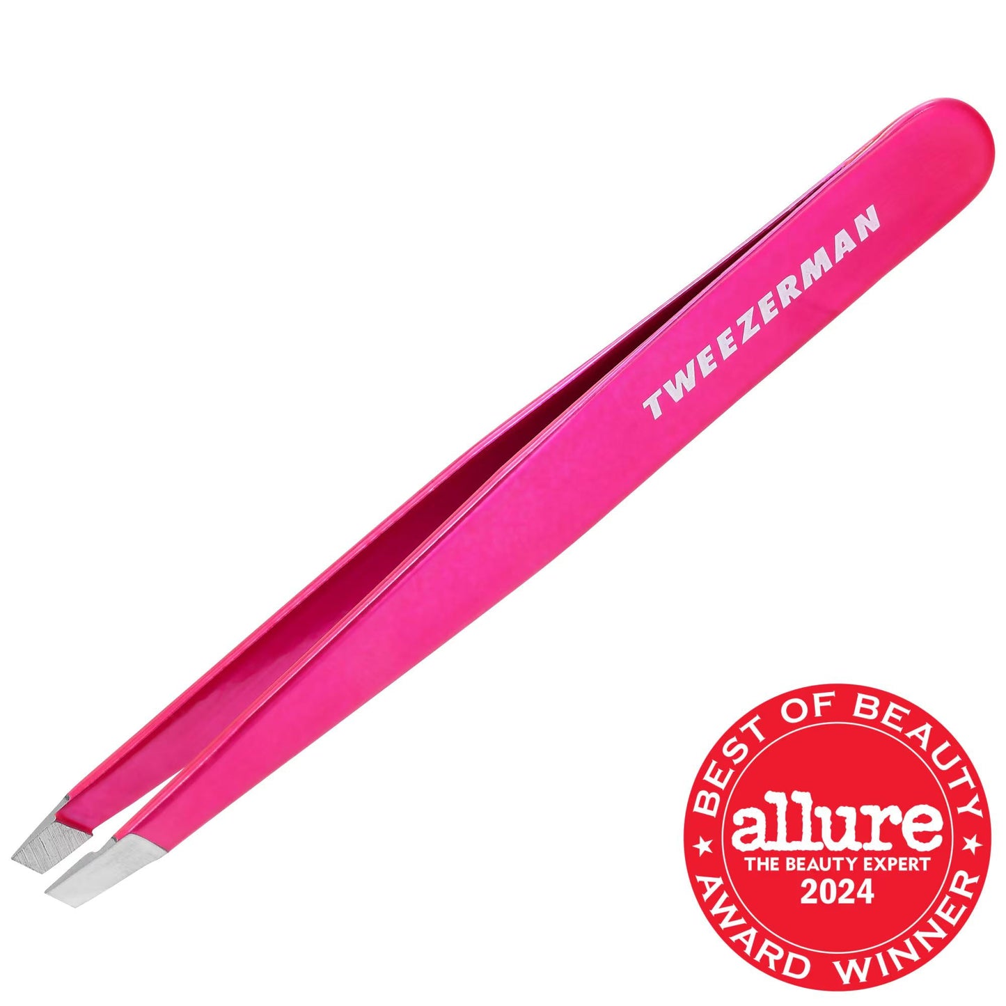 Pink Perfection Slant Tip Tweezer