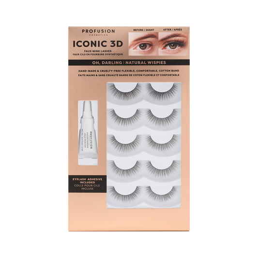 5 hand-crafted, cruelty-free lash style