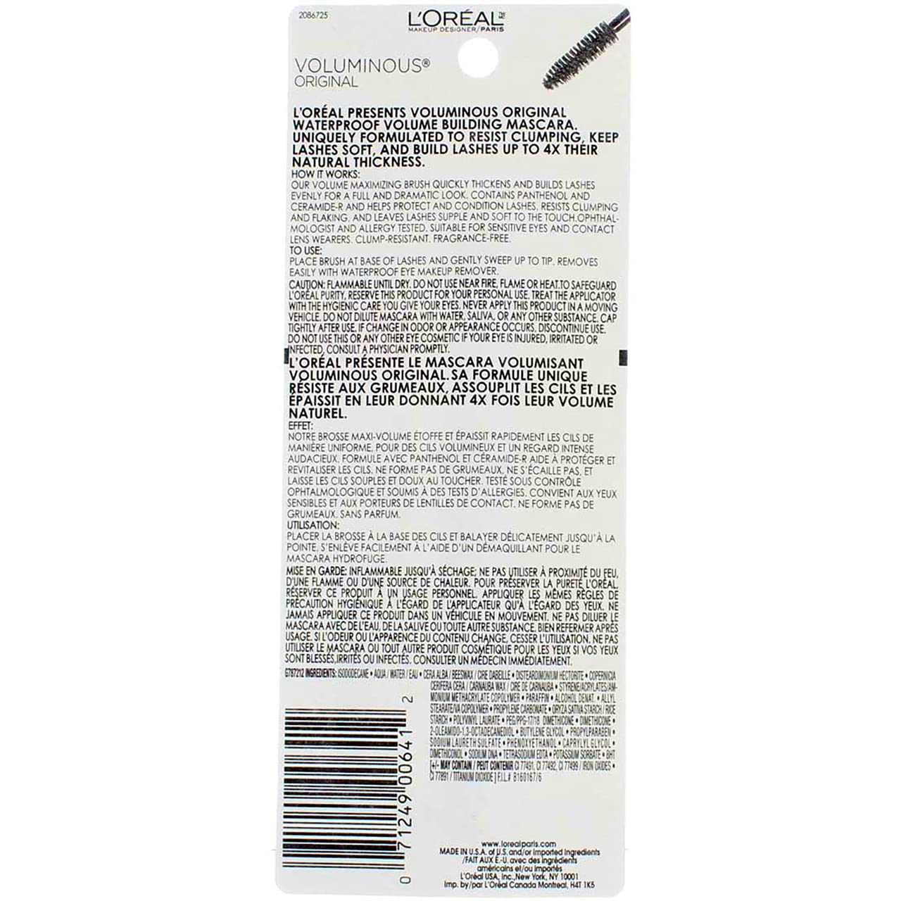 L'Oréal Paris Voluminous Original Mascara