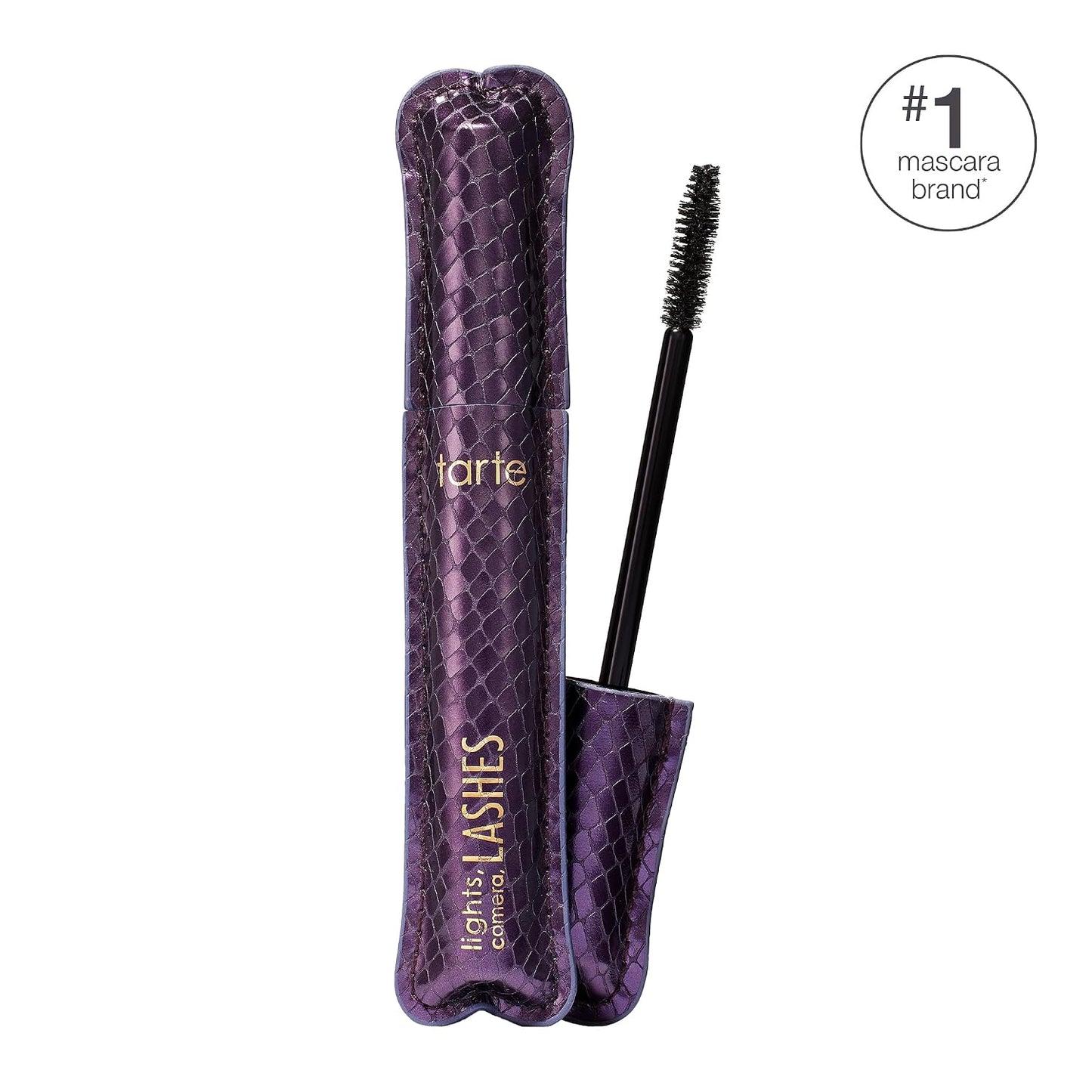 tarte lights, camera, lashes 4-in-1 mascara – Volume, Length, Curl & Conditioning for Fuller Looking Lashes, Smudge-Proof, Flake-Free, Longwear, Vegan & Cruelty Free