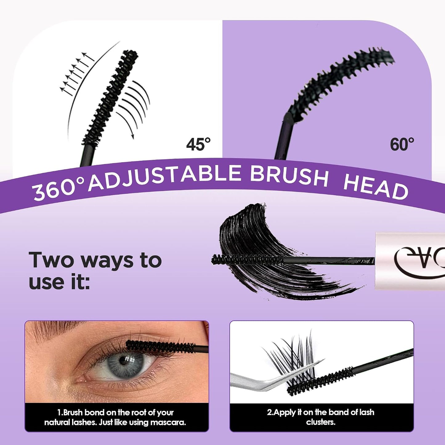 Waterproof Bond and Seal Lash Glue