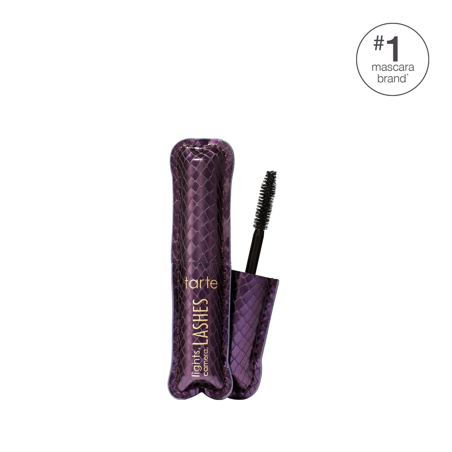 tarte lights, camera, lashes 4-in-1 mascara – Volume, Length, Curl & Conditioning for Fuller Looking Lashes, Smudge-Proof, Flake-Free, Longwear, Vegan & Cruelty Free