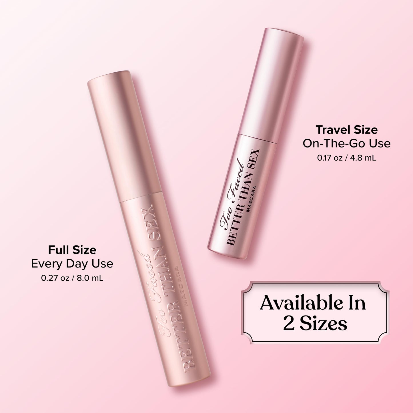 Too Faced Better Than Sex Volumizing Mascara