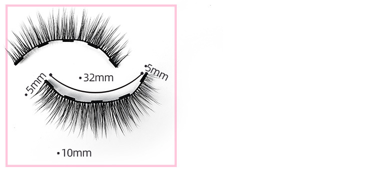5-Pair Essential Magnetic Eyeliner & Eyelash Set