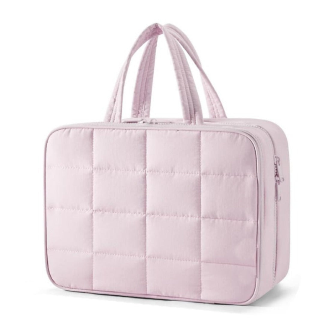 Travel Toilet Bag with Jewelry Storage Compartment