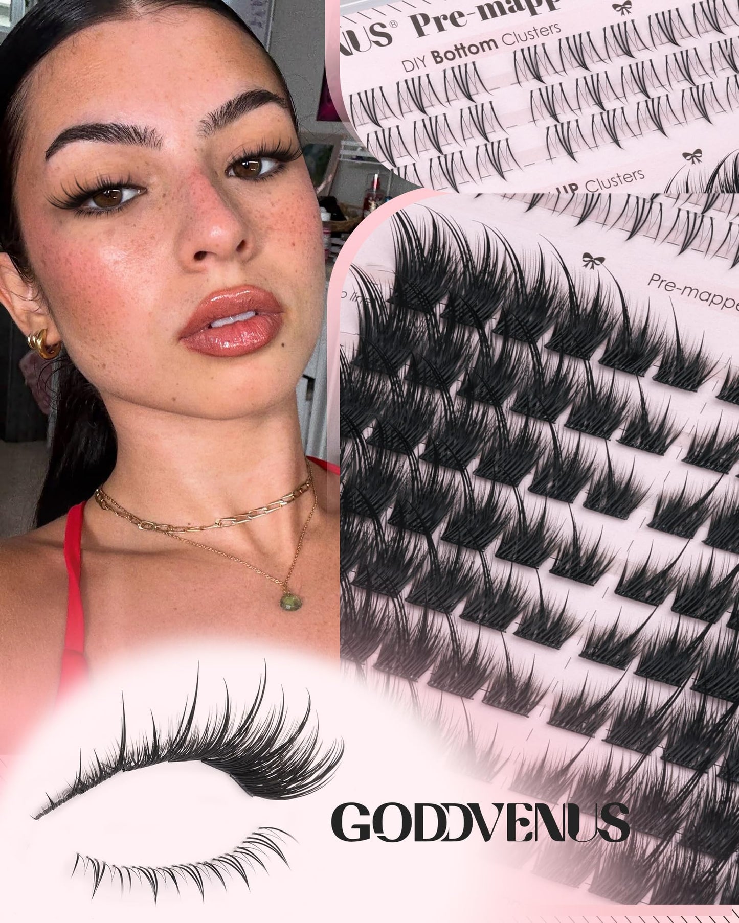 Manga Pre-Mapped Volume Wispy Spike Lash Clusters