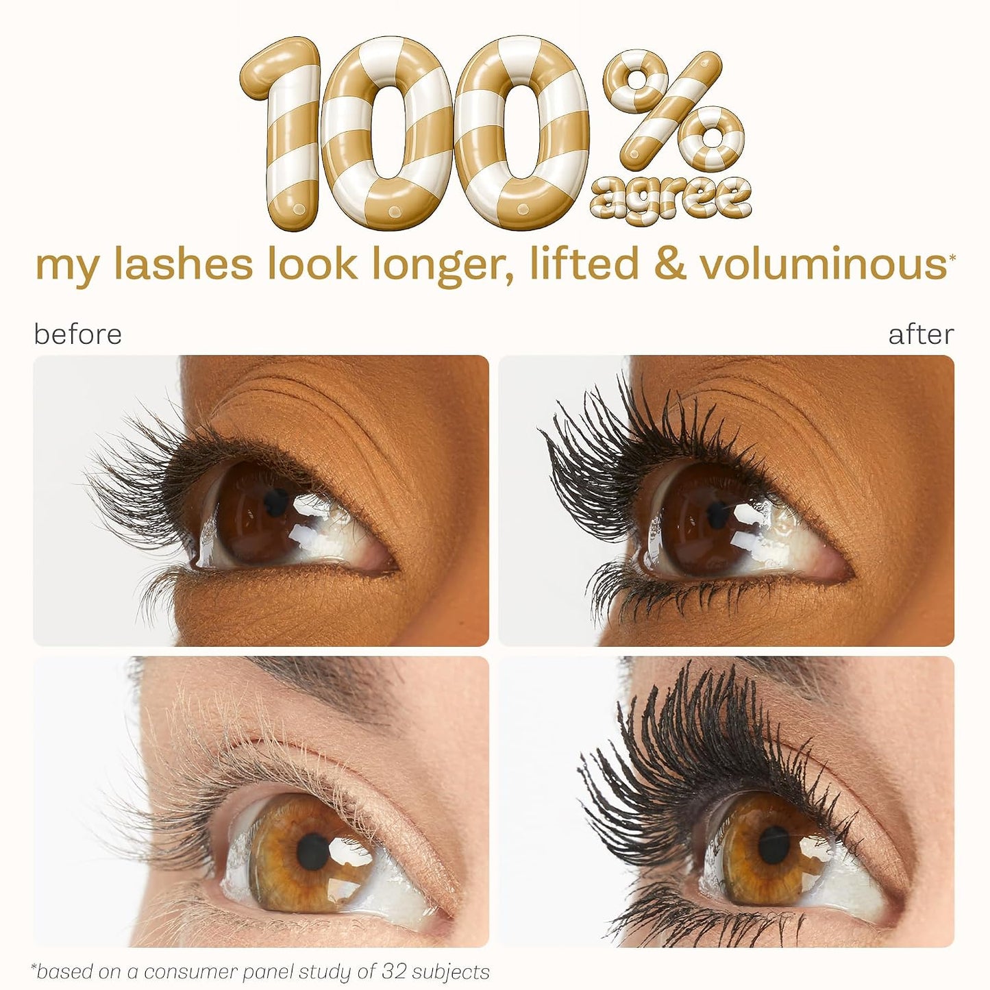 tarte tartelette XL tubing mascara – Lash Extensions in a Tube with Peptide, Extra-Bold Buildable Lifted Length & Volume, Smudge-Proof Longwear, Easy-to-Remove, Vegan & Cruelty-Free