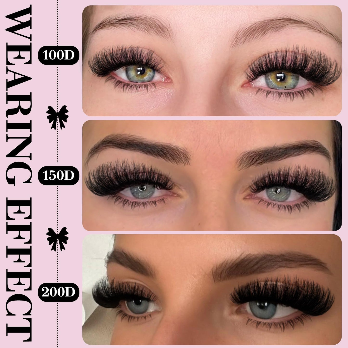 Manga Pre-Mapped Volume Wispy Spike Lash Clusters