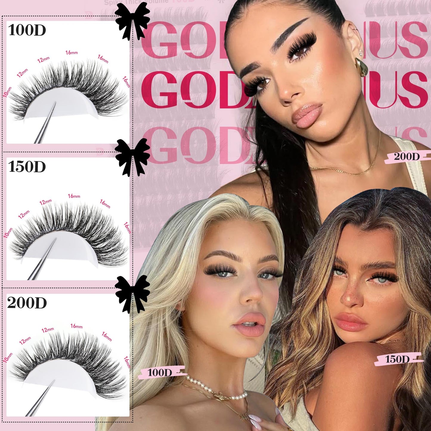 DIY Wispy Natural Lash Clusters