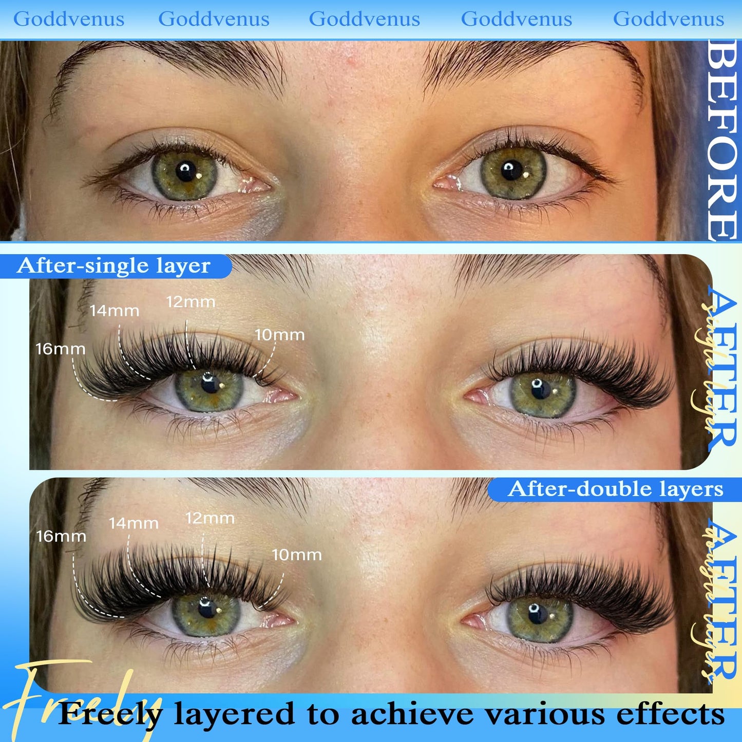 DIY Wispy Natural Lash Clusters