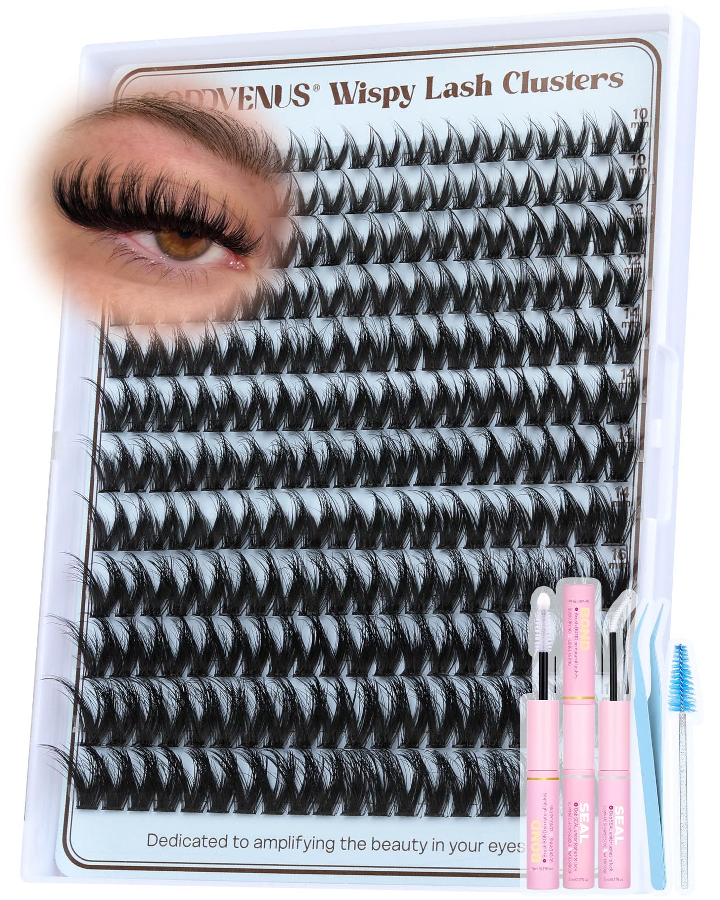 Manga Pre-Mapped Volume Wispy Spike Lash Clusters