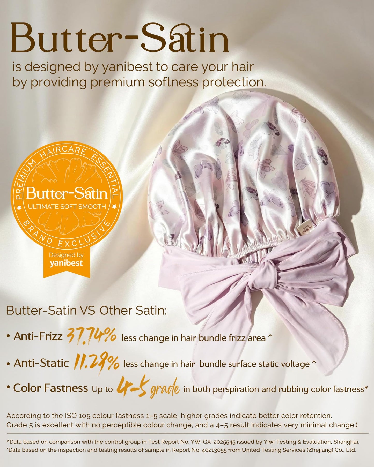 Adjustable Silk Bonnet for Sleeping Women Double Layer Satin Bonnet Reduce Friction Prevent Frizz Curly Hair