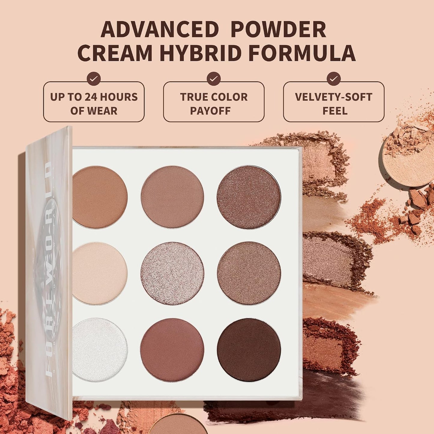 Nine Colors Eyeshadow Palette