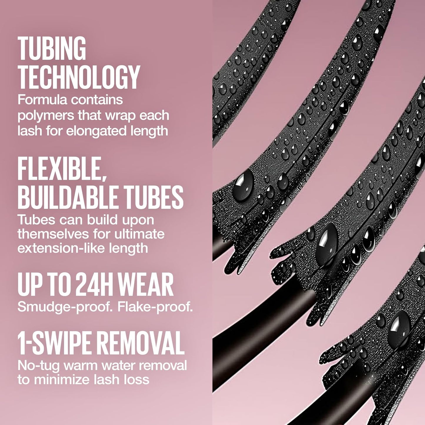 Maybelline Lash Sensational Sky Tubes Tubing Mascara, Very Black
