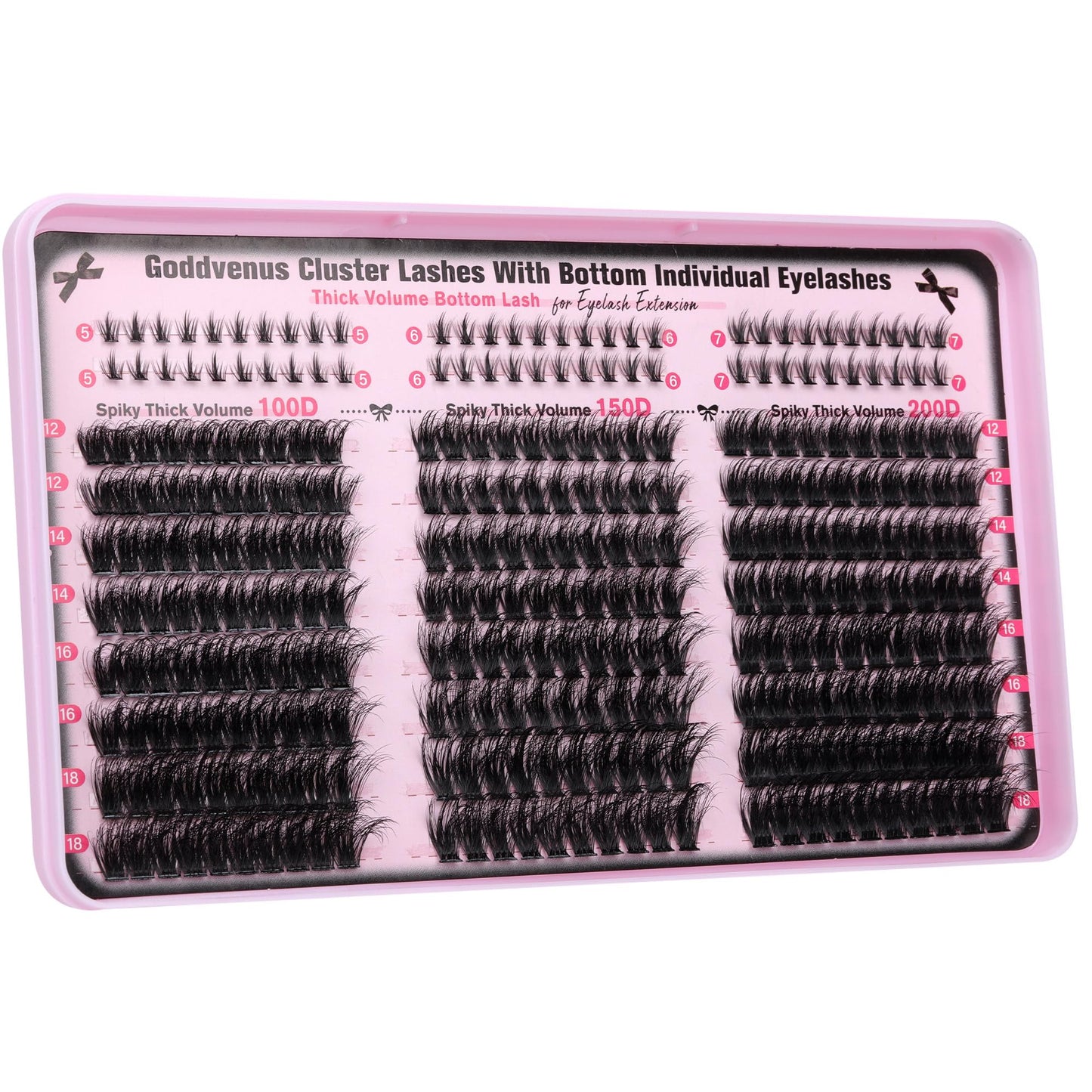 Manga Pre-Mapped Volume Wispy Spike Lash Clusters