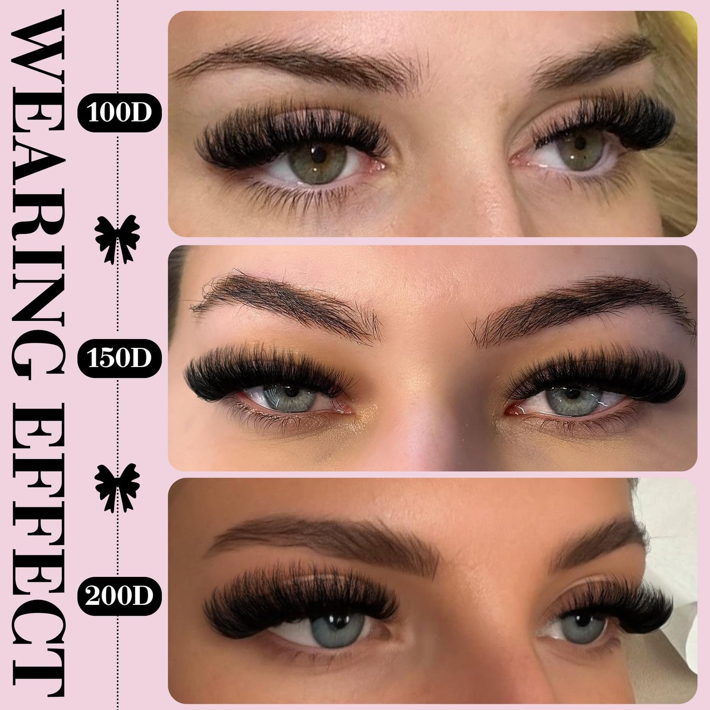 DIY Wispy Natural Lash Clusters