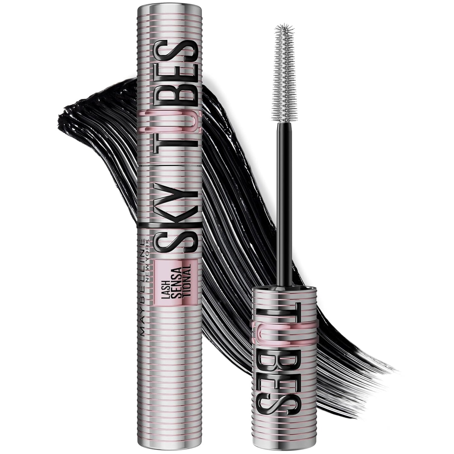 Maybelline Lash Sensational Sky Tubes Tubing Mascara, Very Black