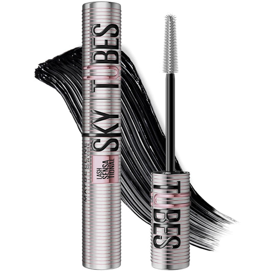 Maybelline Lash Sensational Sky Tubes Tubing Mascara, Very Black