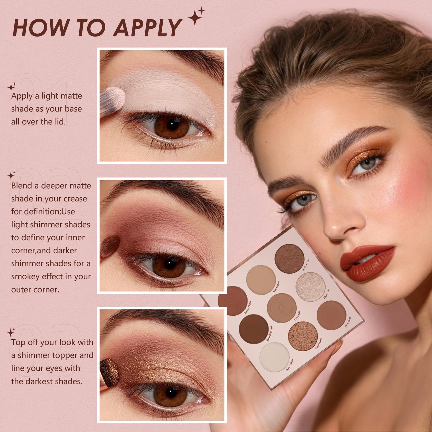 Nine Colors Eyeshadow Palette