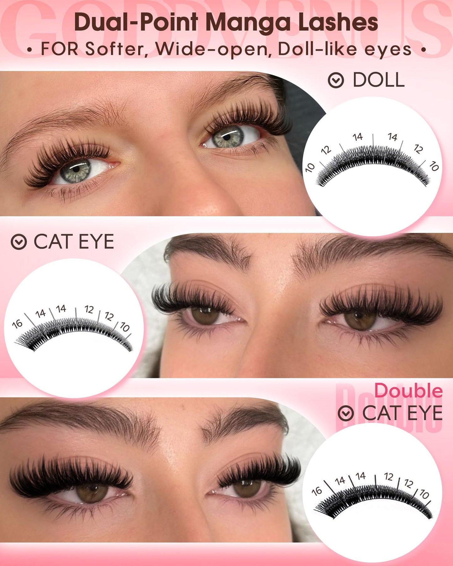 DIY Wispy Natural Lash Clusters