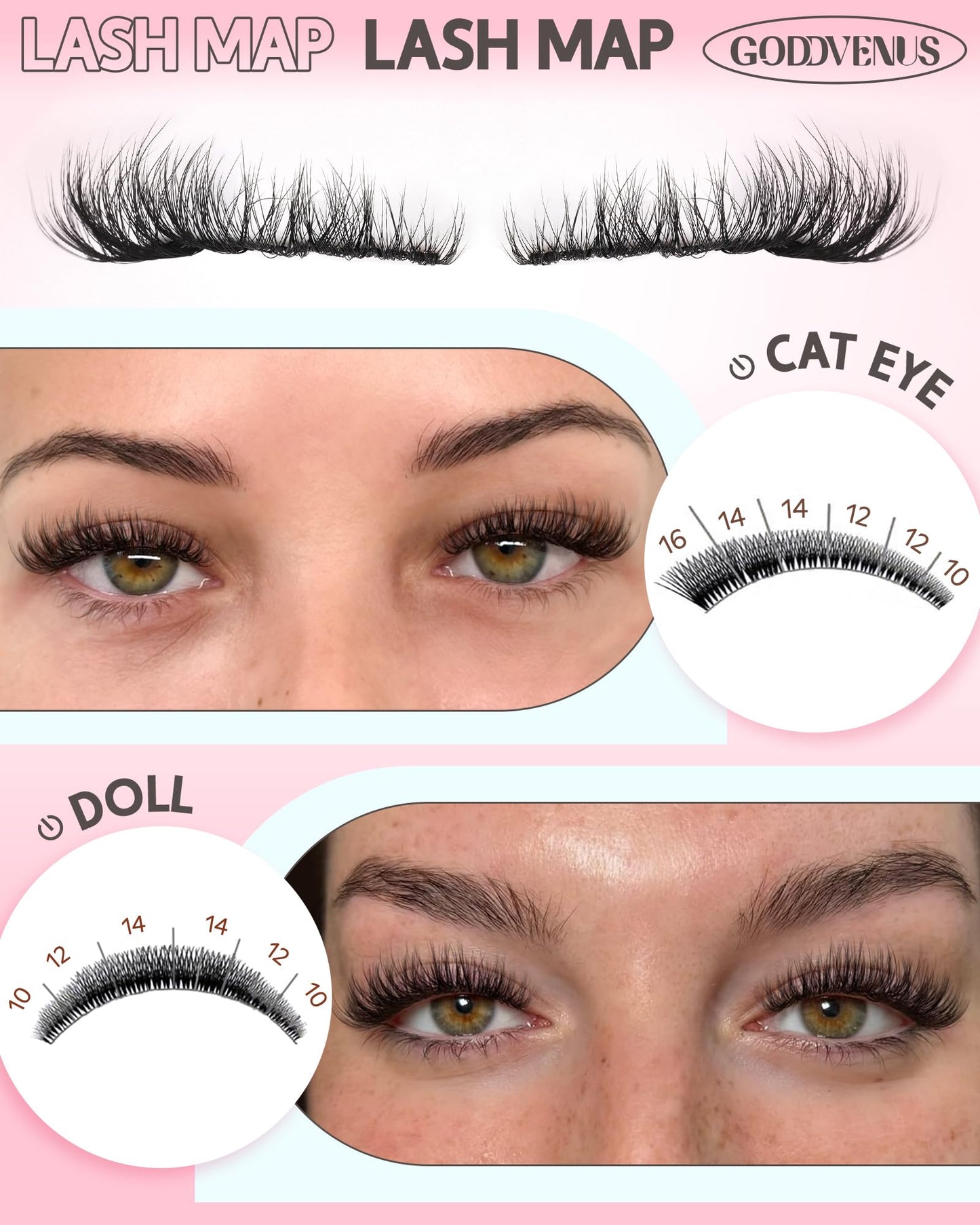 DIY Wispy Natural Lash Clusters