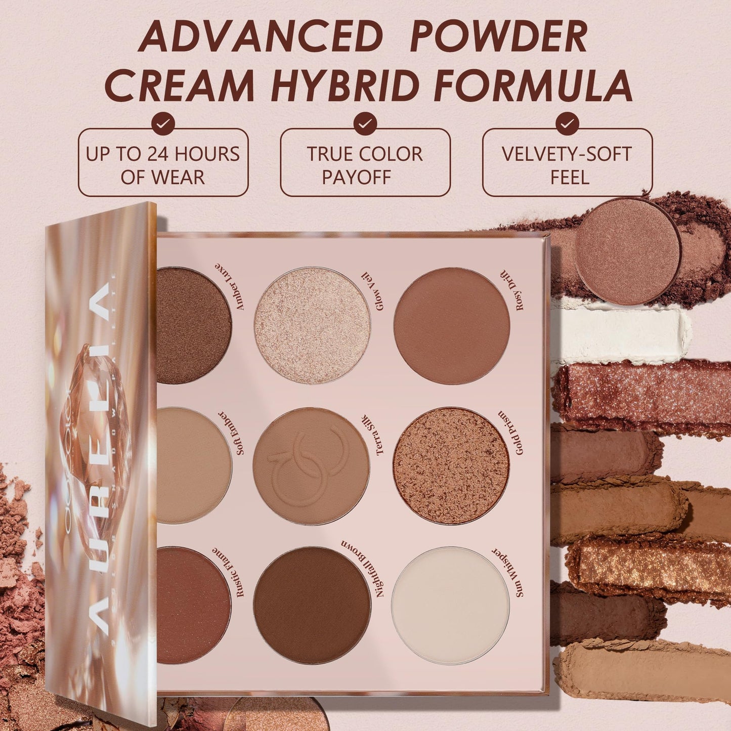 Nine Colors Eyeshadow Palette