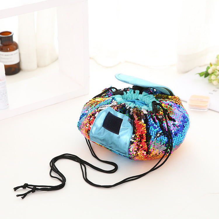 Sequins Design Cosmetic Bag