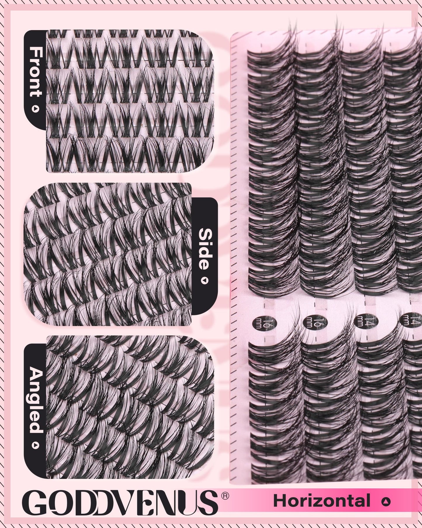 DIY Wispy Natural Lash Clusters