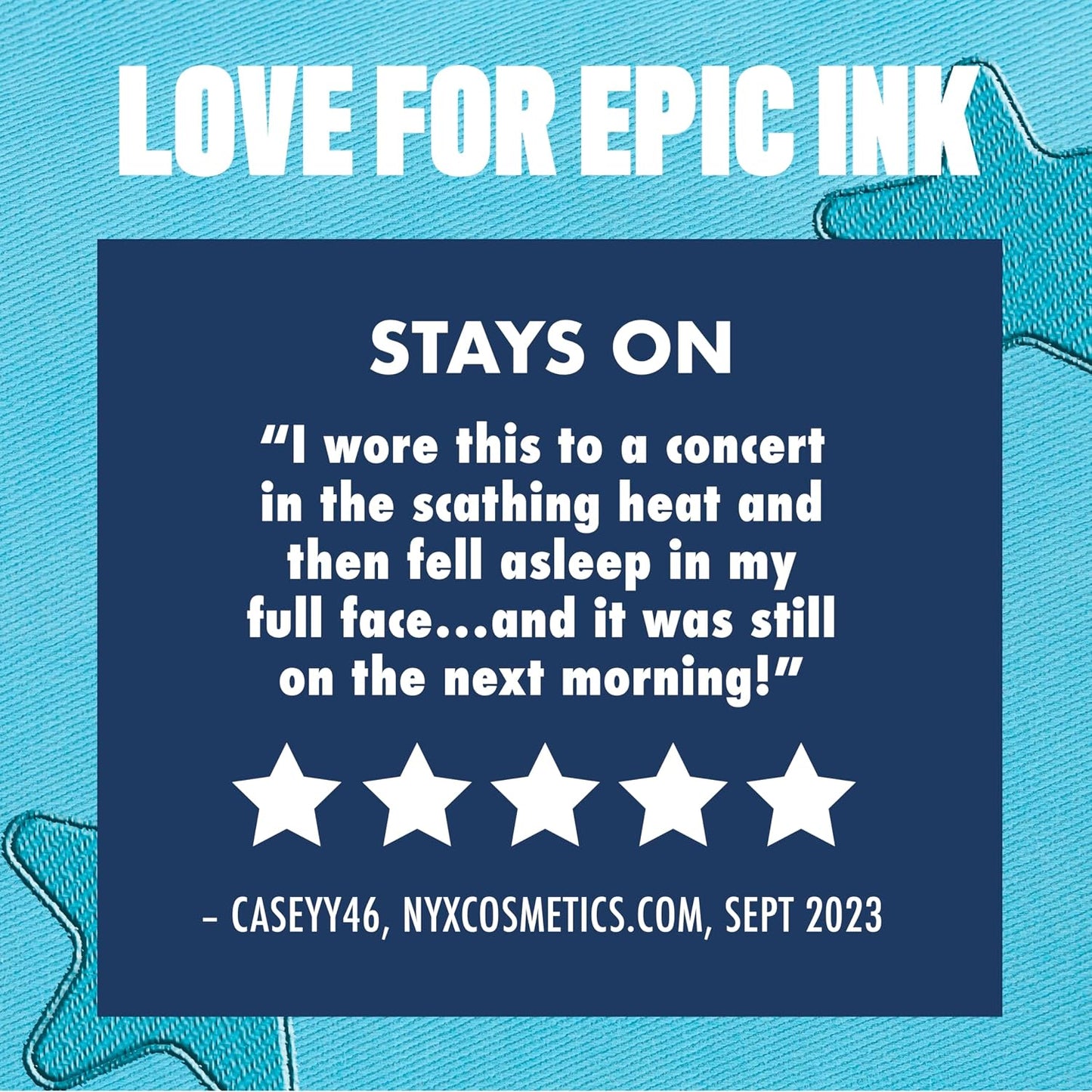 NYX PROFESSIONAL MAKEUP Epic Ink Eyeliner with Up To 24HR Wear, Black