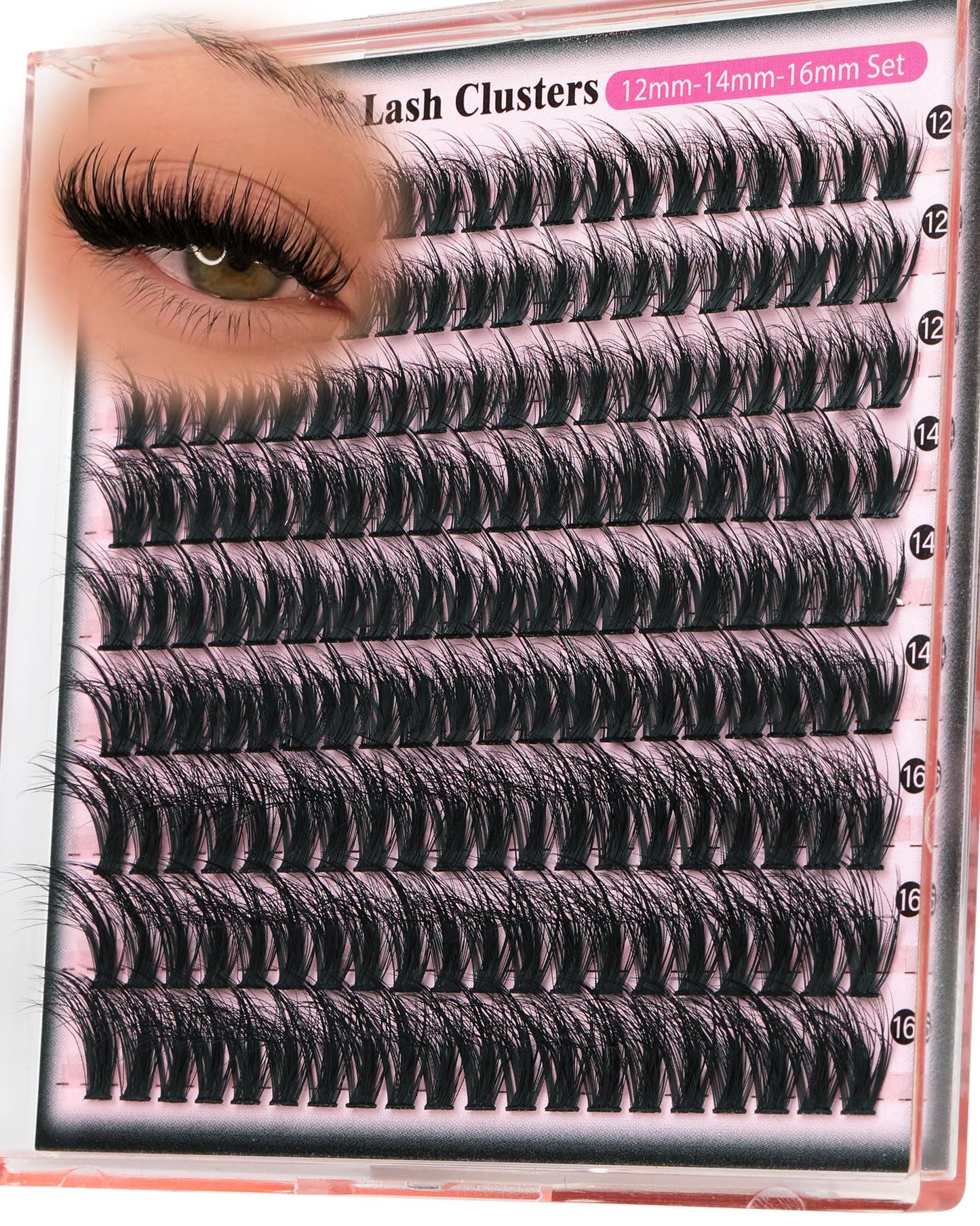 Manga Pre-Mapped Volume Wispy Spike Lash Clusters