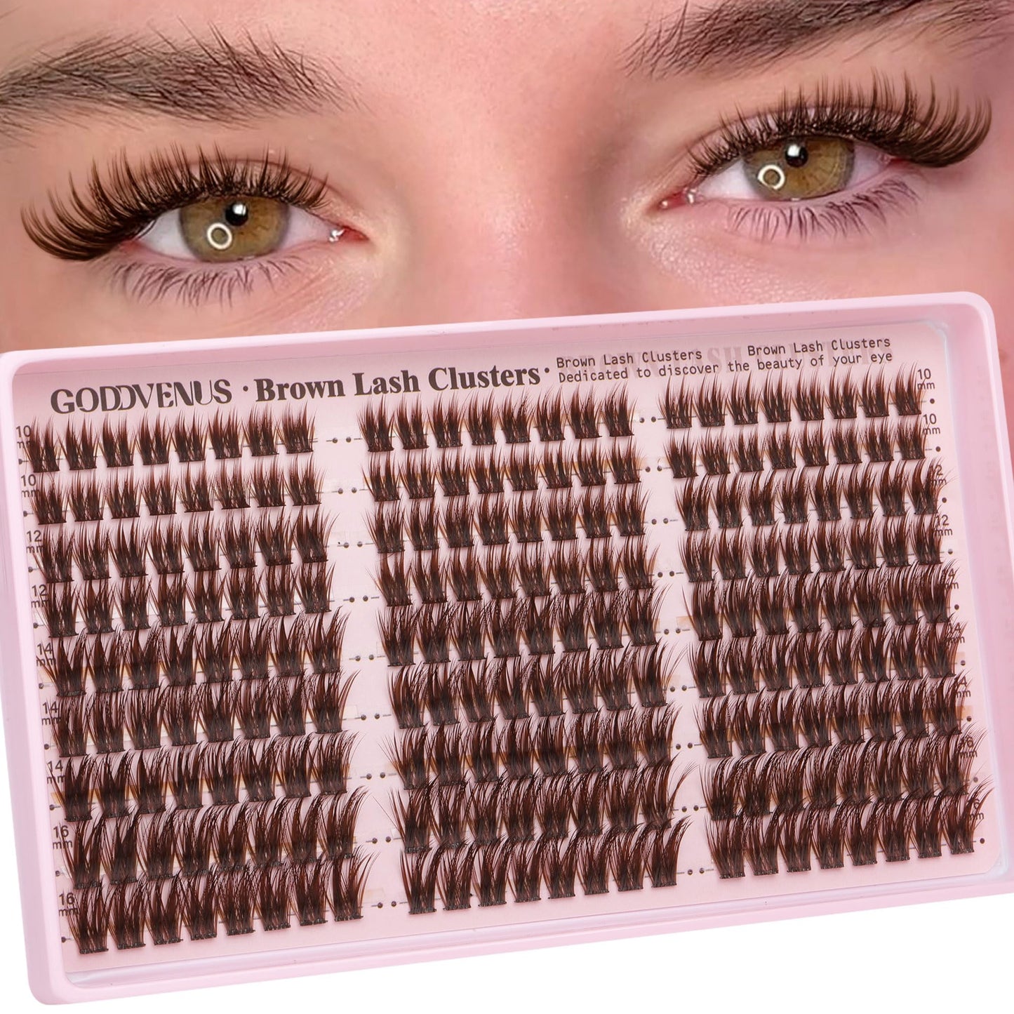 DIY Wispy Natural Lash Clusters