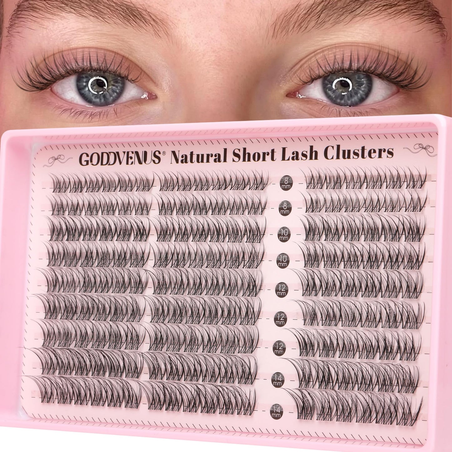 DIY Wispy Natural Lash Clusters