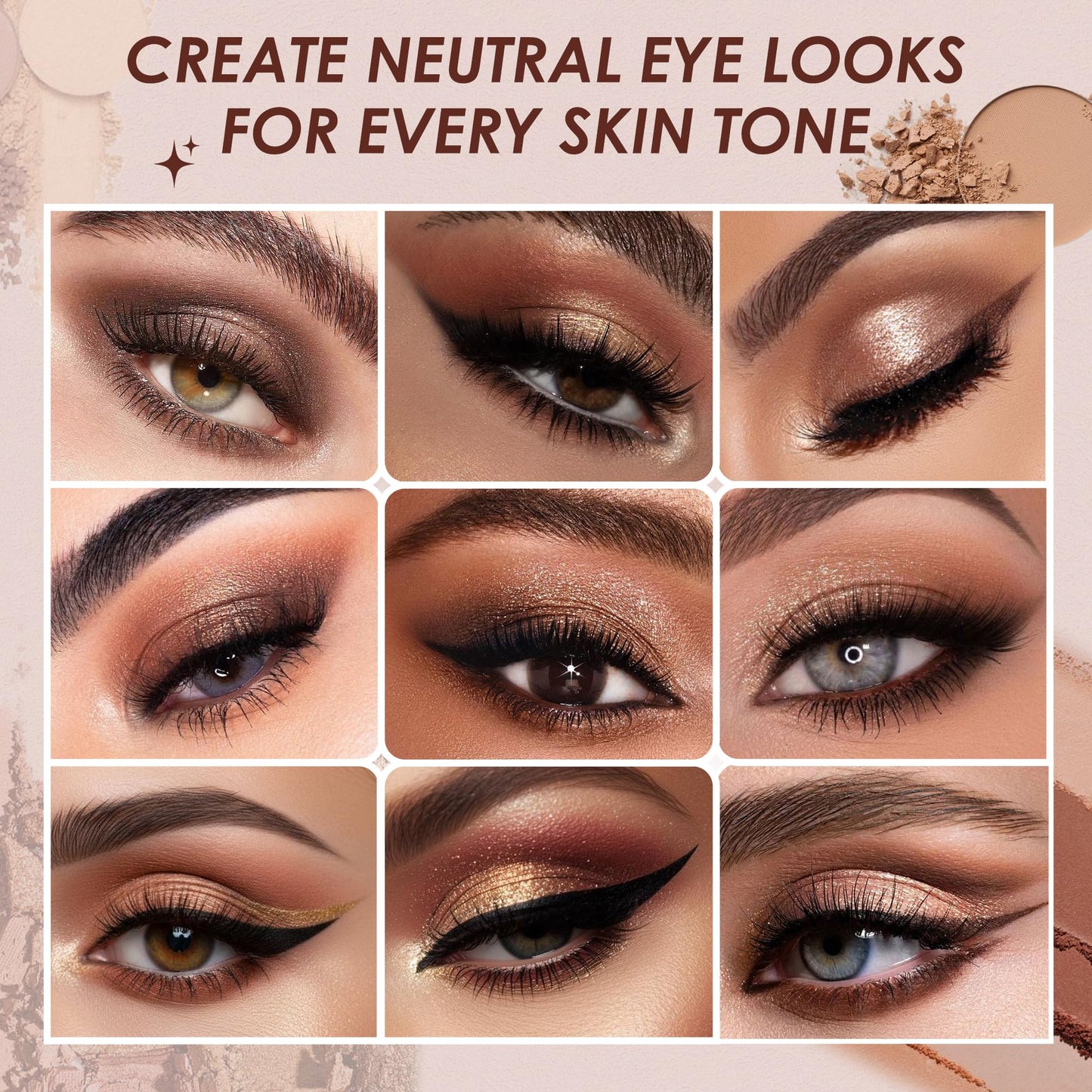 Nine Colors Eyeshadow Palette