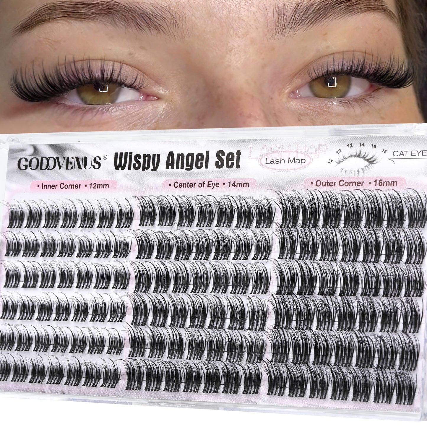 DIY Wispy Natural Lash Clusters