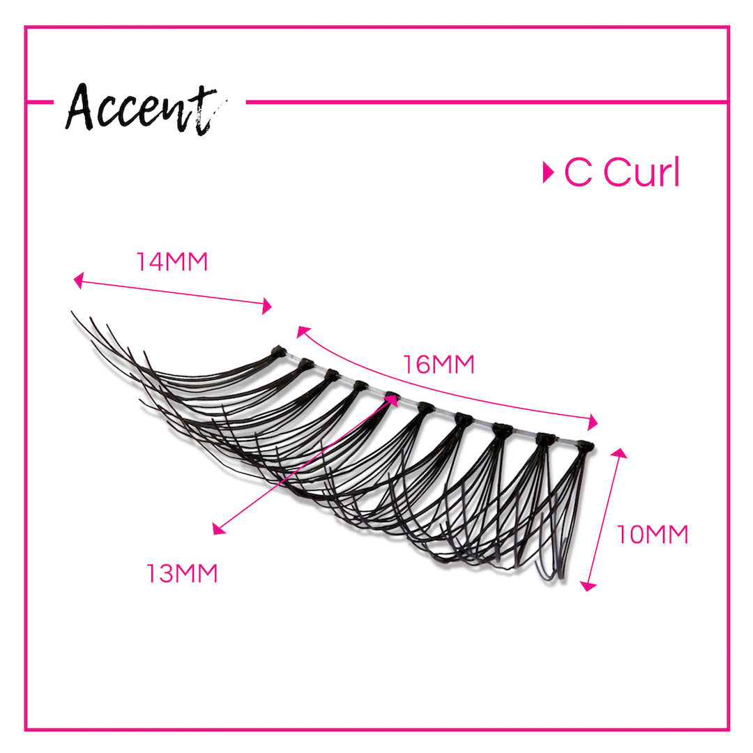 GladGirl False Lash - Accent